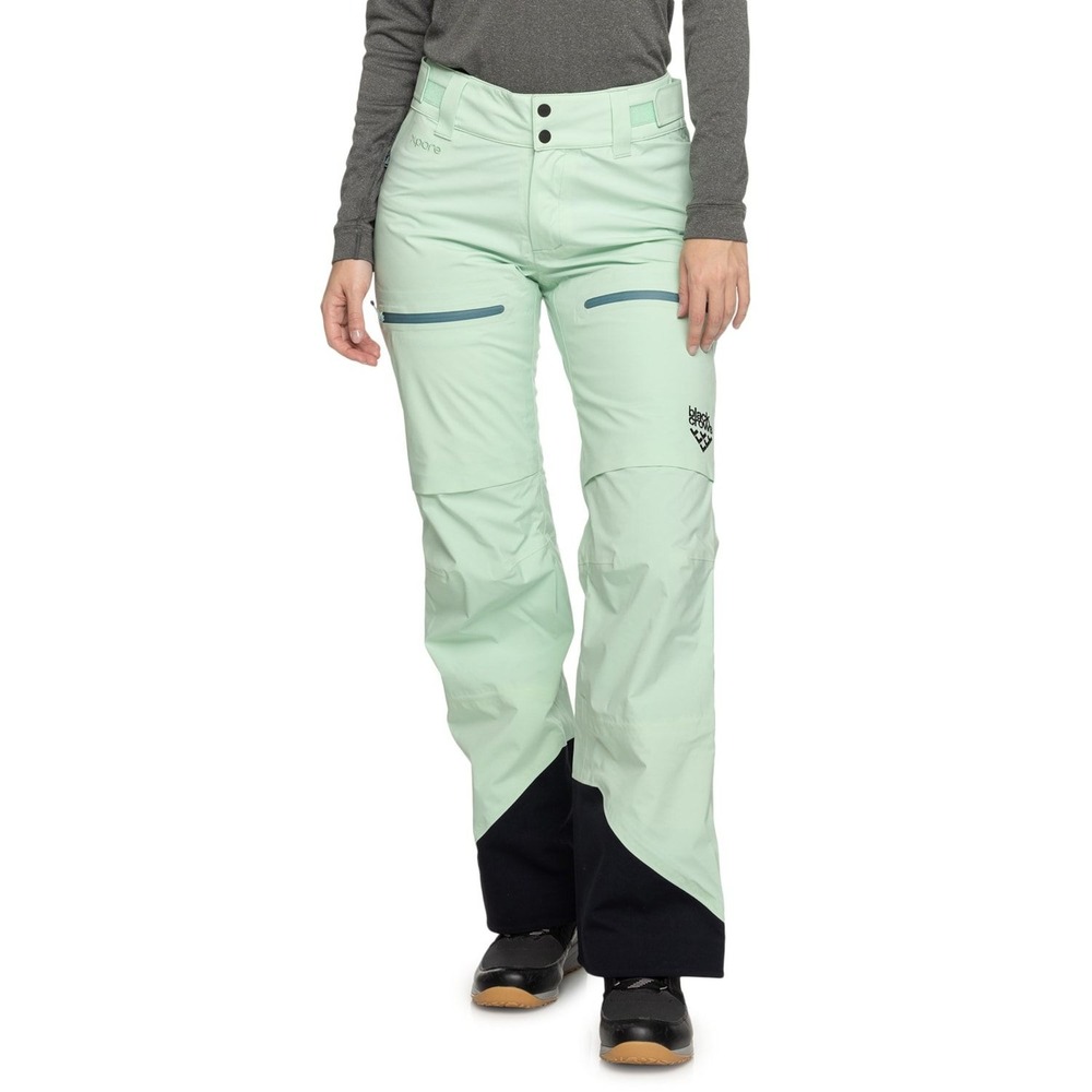Black Crows Freebird Xpore Ski Pants Mint Green Powder Womens Medium NWT Winter